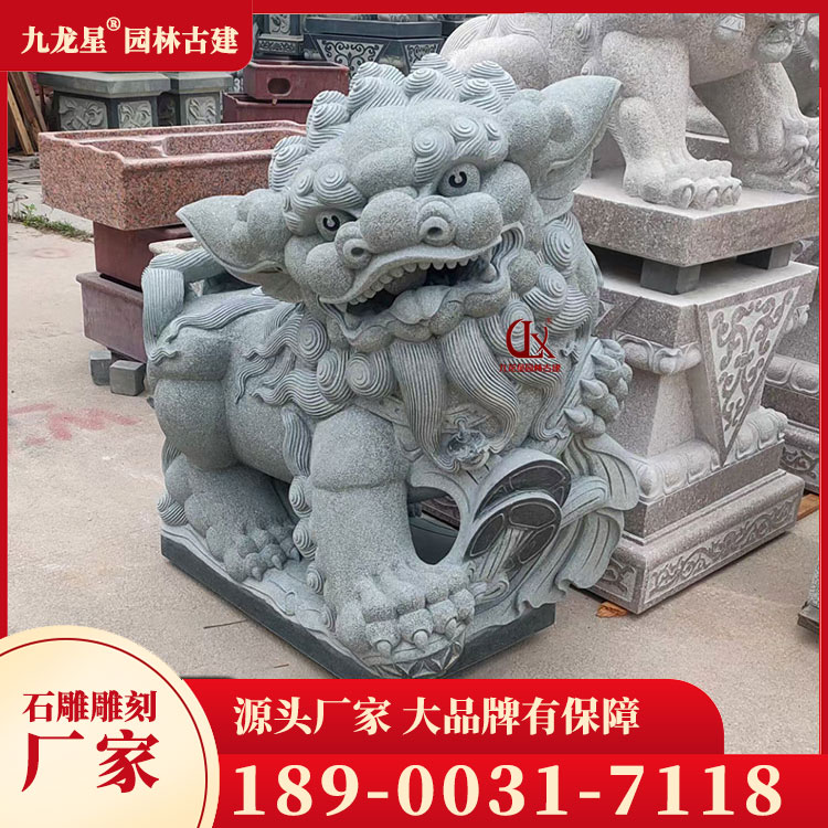 墓地獅子圖片