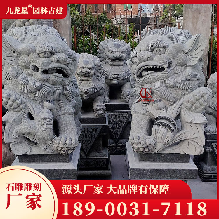 墓地獅子圖片